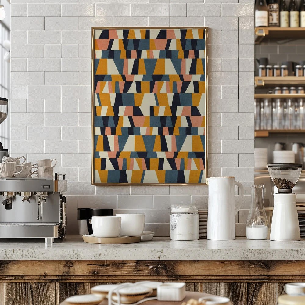 Rainbow Plus ShapesBlue Mustard14 - Stretched Canvas, Poster Or Fine Art Print(Rainbow Plus Shapes Blue Mustard14 Stretched Canvas Poster Or Fine Art Print) 7 Rainbow Plus ShapesBlue Mustard14 - Stretched Canvas, Poster Or Fine Art Print(Rainbow Plus Shapes Blue Mustard14 Stretched Canvas Poster Or Fine Art Print) - Image 7