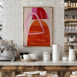 Painted Lines Kopie - Stretched Canvas, Poster Or Fine Art Print(Painted Lines Kopie Stretched Canvas Poster Or Fine Art Print) 18 Painted Lines Kopie - Stretched Canvas, Poster Or Fine Art Print(Painted Lines Kopie Stretched Canvas Poster Or Fine Art Print) -Heart Wall Art Store pictufy interior barista white 2553057