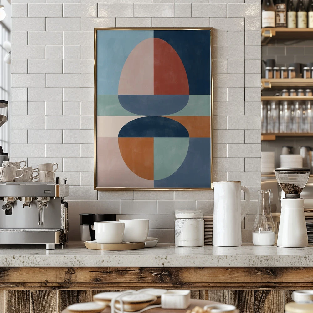 Overlapping Semi-Circles In Earthy Tones - Stretched Canvas, Poster Or Fine Art Print(Overlapping Semi Circles In Earthy Tones Stretched Canvas Poster Or Fine Art Print) 7 Overlapping Semi-Circles In Earthy Tones - Stretched Canvas, Poster Or Fine Art Print(Overlapping Semi Circles In Earthy Tones Stretched Canvas Poster Or Fine Art Print) - Image 7