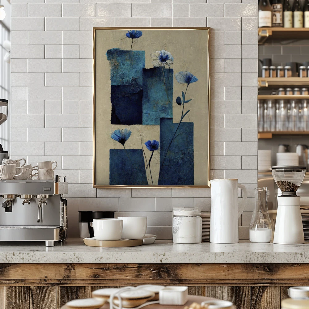 Blocks And Flowers - Stretched Canvas, Poster Or Fine Art Print(Blocks And Flowers Stretched Canvas Poster Or Fine Art Print) 7 Blocks And Flowers - Stretched Canvas, Poster Or Fine Art Print(Blocks And Flowers Stretched Canvas Poster Or Fine Art Print) - Image 7