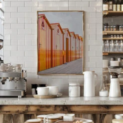 Sorrento - Stretched Canvas, Poster Or Fine Art Print(Sorrento Stretched Canvas Poster Or Fine Art Print) -Heart Wall Art Store pictufy interior barista white 2710917