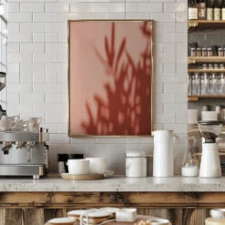 Shadows - Stretched Canvas, Poster Or Fine Art Print(Shadows Stretched Canvas Poster Or Fine Art Print) -Heart Wall Art Store pictufy interior barista white 2711112