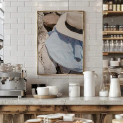 On The Beach - Stretched Canvas, Poster Or Fine Art Print(On The Beach Stretched Canvas Poster Or Fine Art Print) 18 On The Beach - Stretched Canvas, Poster Or Fine Art Print(On The Beach Stretched Canvas Poster Or Fine Art Print) -Heart Wall Art Store pictufy interior barista white 2711113