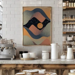 The Sand Dunes Of Mars - Stretched Canvas, Poster Or Fine Art Print(The Sand Dunes Of Mars Stretched Canvas Poster Or Fine Art Print) -Heart Wall Art Store pictufy interior barista white 2745469