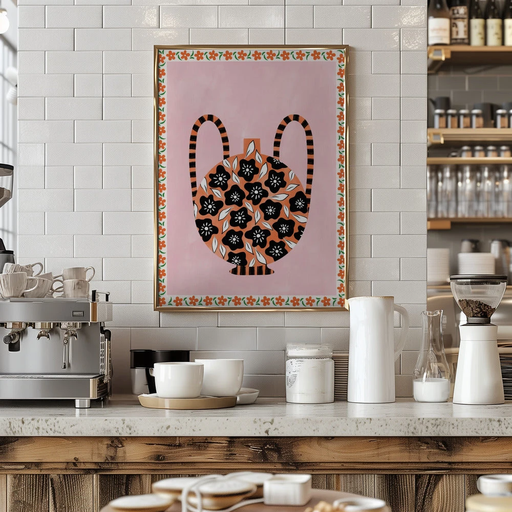 Floral Patterned Jug - Stretched Canvas, Poster Or Fine Art Print(Floral Patterned Jug Stretched Canvas Poster Or Fine Art Print) 7 Floral Patterned Jug - Stretched Canvas, Poster Or Fine Art Print(Floral Patterned Jug Stretched Canvas Poster Or Fine Art Print) - Image 7