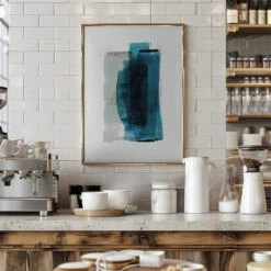 Layers 02 - Stretched Canvas, Poster Or Fine Art Print(Layers 02 Stretched Canvas Poster Or Fine Art Print 1) -Heart Wall Art Store pictufy interior barista white 2797123