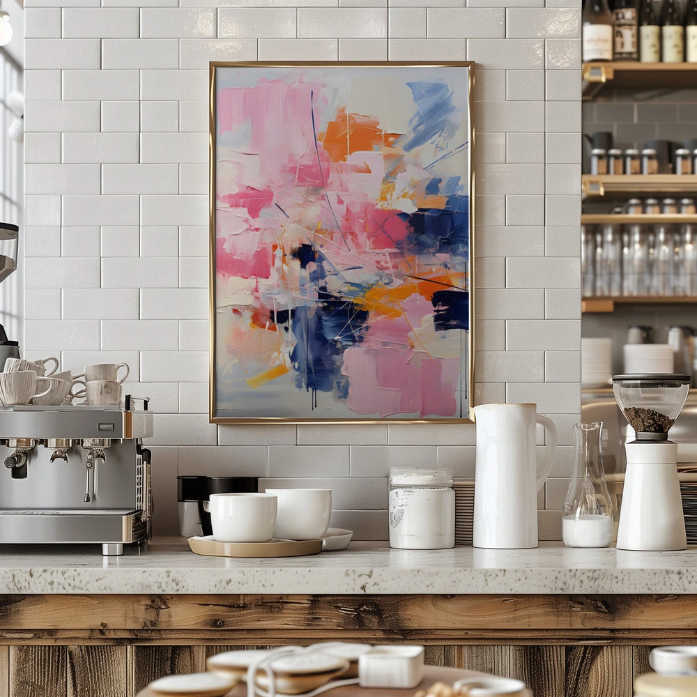 Blush Indigo Abstract Print First 4x - Stretched Canvas, Poster Or Fine Art Print(Blush Indigo Abstract Print First 4x Stretched Canvas Poster Or Fine Art Print) 7 Blush Indigo Abstract Print First 4x - Stretched Canvas, Poster Or Fine Art Print(Blush Indigo Abstract Print First 4x Stretched Canvas Poster Or Fine Art Print) - Image 7