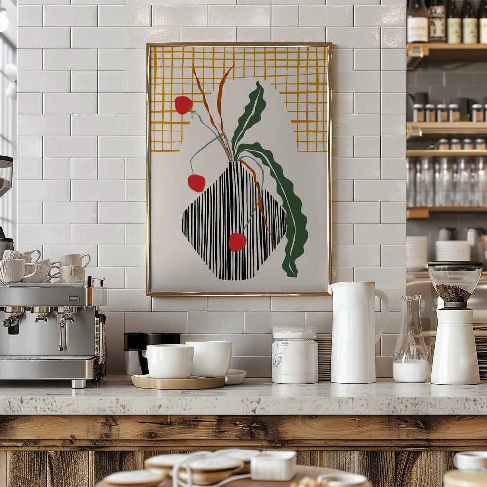 Midcentury Ikebana Light - Stretched Canvas, Poster Or Fine Art Print(Midcentury Ikebana Light Stretched Canvas Poster Or Fine Art Print) 7 Midcentury Ikebana Light - Stretched Canvas, Poster Or Fine Art Print(Midcentury Ikebana Light Stretched Canvas Poster Or Fine Art Print) - Image 7