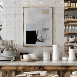 Additive 03 - Stretched Canvas, Poster Or Fine Art Print(Additive 03 Stretched Canvas Poster Or Fine Art Print) -Heart Wall Art Store pictufy interior barista white 2861690