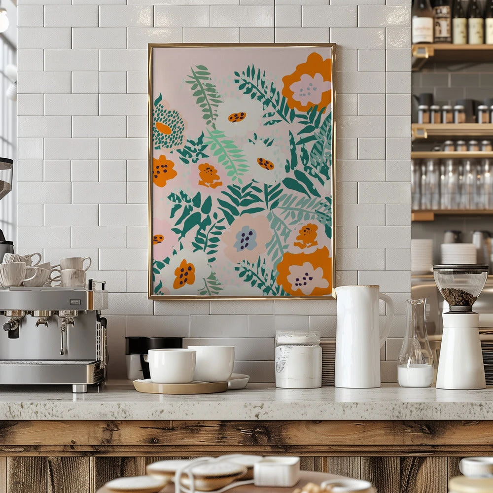 Botanical Dopamine Flowers - Stretched Canvas, Poster Or Fine Art Print(Botanical Dopamine Flowers Stretched Canvas Poster Or Fine Art Print) 7 Botanical Dopamine Flowers - Stretched Canvas, Poster Or Fine Art Print(Botanical Dopamine Flowers Stretched Canvas Poster Or Fine Art Print) - Image 7