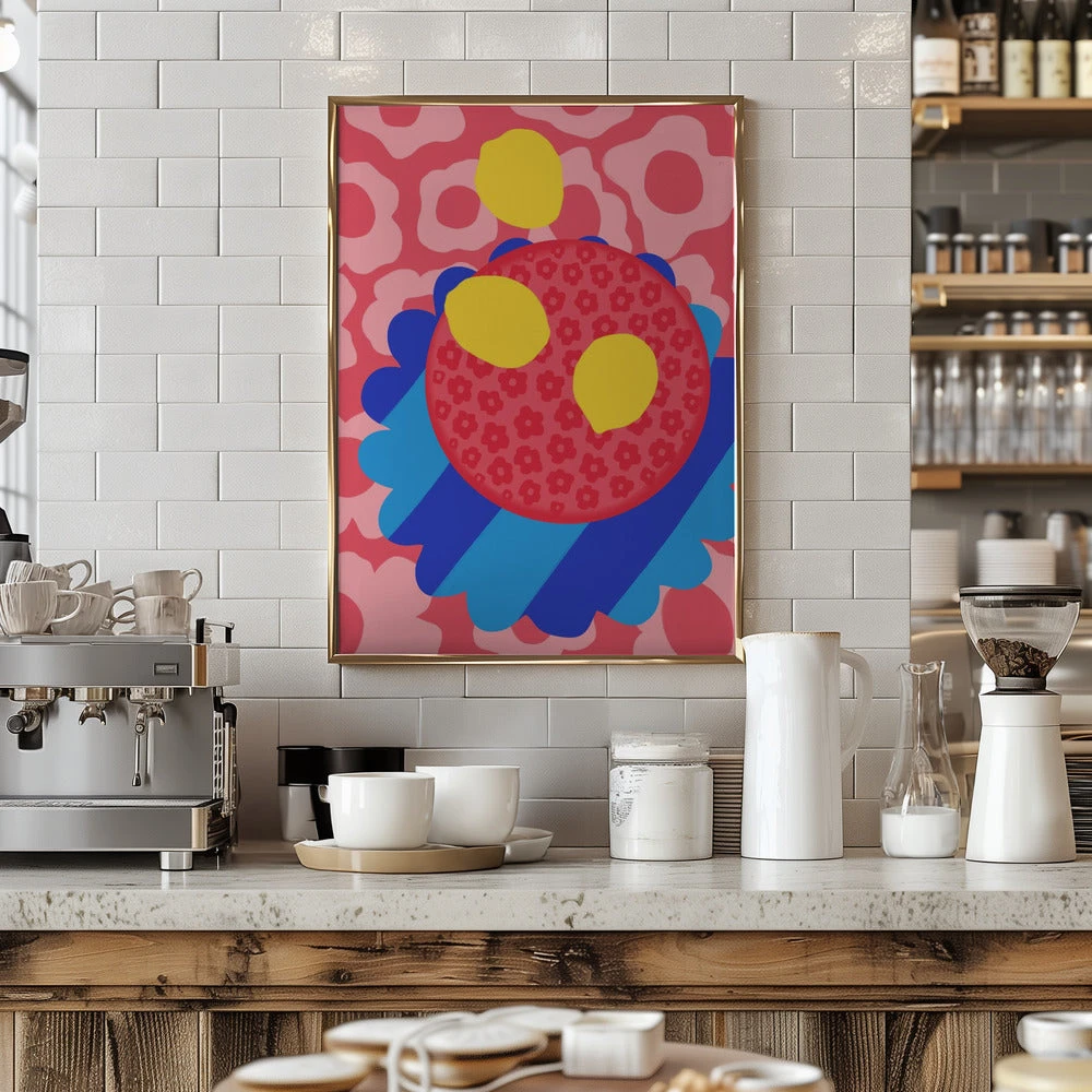 Lemon Flower Plate - Stretched Canvas, Poster Or Fine Art Print(Lemon Flower Plate Stretched Canvas Poster Or Fine Art Print) 7 Lemon Flower Plate - Stretched Canvas, Poster Or Fine Art Print(Lemon Flower Plate Stretched Canvas Poster Or Fine Art Print) - Image 7