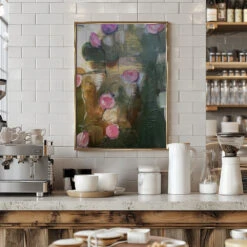 Vibrant Pink Roses - Stretched Canvas, Poster Or Fine Art Print(Vibrant Pink Roses Stretched Canvas Poster Or Fine Art Print) 18 Vibrant Pink Roses - Stretched Canvas, Poster Or Fine Art Print(Vibrant Pink Roses Stretched Canvas Poster Or Fine Art Print) -Heart Wall Art Store pictufy interior barista white 3079269