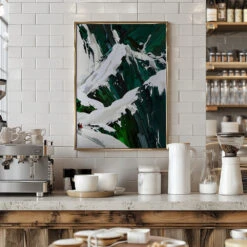 Wilderness In Motion - Stretched Canvas, Poster Or Fine Art Print(Wilderness In Motion Stretched Canvas Poster Or Fine Art Print) -Heart Wall Art Store pictufy interior barista white 3083857