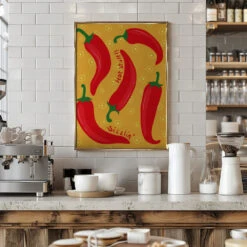 Red Hot Chili Peppers - Stretched Canvas, Poster Or Fine Art Print(Red Hot Chili Peppers Stretched Canvas Poster Or Fine Art Print) -Heart Wall Art Store pictufy interior barista white 3091297