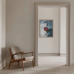 US Classic Car Star Chief 1955 - Stretched Canvas, Poster Or Fine Art Print(Us Classic Car Star Chief 1955 Stretched Canvas Poster Or Fine Art Print) -Heart Wall Art Store pictufy interior beige armchair ratio 5x7 1701452