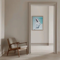 US Classic Car 1955 Century Tail Fin Abstract - Stretched Canvas, Poster Or Fine Art Print(Us Classic Car 1955 Century Tail Fin Abstract Stretched Canvas Poster Or Fine Art Print) -Heart Wall Art Store pictufy interior beige armchair ratio 5x7 2105888