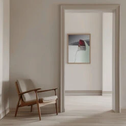 US Classic Car 1955 Series 62 Coupe - Stretched Canvas, Poster Or Fine Art Print(Us Classic Car 1955 Series 62 Coupe Stretched Canvas Poster Or Fine Art Print) -Heart Wall Art Store pictufy interior beige armchair ratio 5x7 2206112