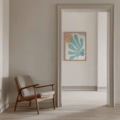 Sun & Moon - Stretched Canvas, Poster Or Fine Art Print(Sun Amp Moon Stretched Canvas Poster Or Fine Art Print) -Heart Wall Art Store pictufy interior beige armchair ratio 5x7 2454647