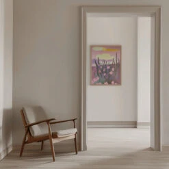 In The Morning Sun - Stretched Canvas, Poster Or Fine Art Print(In The Morning Sun Stretched Canvas Poster Or Fine Art Print) -Heart Wall Art Store pictufy interior beige armchair ratio 5x7 2459373