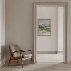 Cordillera - Stretched Canvas, Poster Or Fine Art Print(Cordillera Stretched Canvas Poster Or Fine Art Print) -Heart Wall Art Store pictufy interior beige armchair ratio 5x7 2470488