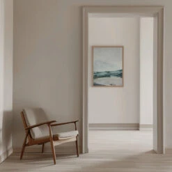 Mountains - Stretched Canvas, Poster Or Fine Art Print(Mountains Stretched Canvas Poster Or Fine Art Print) -Heart Wall Art Store pictufy interior beige armchair ratio 5x7 2470500