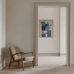 Blocks And Flowers - Stretched Canvas, Poster Or Fine Art Print(Blocks And Flowers Stretched Canvas Poster Or Fine Art Print) 23 Blocks And Flowers - Stretched Canvas, Poster Or Fine Art Print(Blocks And Flowers Stretched Canvas Poster Or Fine Art Print) -Heart Wall Art Store pictufy interior beige armchair ratio 5x7 2554832