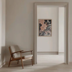 Wild Flowers No 2 - Stretched Canvas, Poster Or Fine Art Print(Wild Flowers No 2 Stretched Canvas Poster Or Fine Art Print) -Heart Wall Art Store pictufy interior beige armchair ratio 5x7 2557955