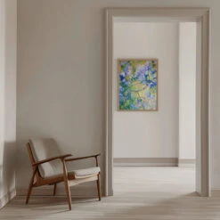 Vivid Colors And Delicate Petals - Stretched Canvas, Poster Or Fine Art Print(Vivid Colors And Delicate Petals Stretched Canvas Poster Or Fine Art Print) -Heart Wall Art Store pictufy interior beige armchair ratio 5x7 2570658