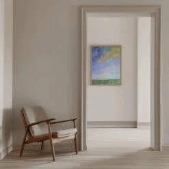 Touching The Sky By Dorothy Fagan - Stretched Canvas, Poster Or Fine Art Print(Df1902touchingthesky Stretched Canvas Poster Or Fine Art Print) -Heart Wall Art Store pictufy interior beige armchair ratio 5x7 2570673