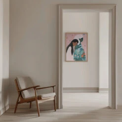 Reconnect - Stretched Canvas, Poster Or Fine Art Print(Reconnect Stretched Canvas Poster Or Fine Art Print) -Heart Wall Art Store pictufy interior beige armchair ratio 5x7 2656929