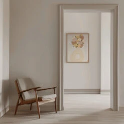 Some Velvet Morning #01 - Stretched Canvas, Poster Or Fine Art Print(Some Velvet Morning 01 Stretched Canvas Poster Or Fine Art Print) -Heart Wall Art Store pictufy interior beige armchair ratio 5x7 2703043