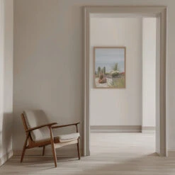 Botanical Garden - Stretched Canvas, Poster Or Fine Art Print(Botanical Garden Stretched Canvas Poster Or Fine Art Print 1) -Heart Wall Art Store pictufy interior beige armchair ratio 5x7 2711084