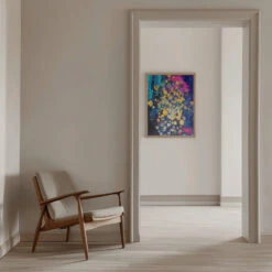 Dance Party - Stretched Canvas, Poster Or Fine Art Print(Dance Party Stretched Canvas Poster Or Fine Art Print) -Heart Wall Art Store pictufy interior beige armchair ratio 5x7 2737766