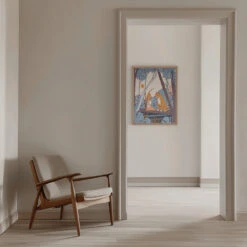 The Girl And The Leopard - Stretched Canvas, Poster Or Fine Art Print(The Girl And The Leopard Stretched Canvas Poster Or Fine Art Print) 23 The Girl And The Leopard - Stretched Canvas, Poster Or Fine Art Print(The Girl And The Leopard Stretched Canvas Poster Or Fine Art Print) -Heart Wall Art Store pictufy interior beige armchair ratio 5x7 2745463