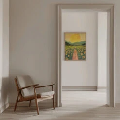 Sunflower Plantation - Stretched Canvas, Poster Or Fine Art Print(Sunflower Plantation Stretched Canvas Poster Or Fine Art Print) 23 Sunflower Plantation - Stretched Canvas, Poster Or Fine Art Print(Sunflower Plantation Stretched Canvas Poster Or Fine Art Print) -Heart Wall Art Store pictufy interior beige armchair ratio 5x7 2786954
