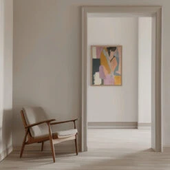 The Wall - Stretched Canvas, Poster Or Fine Art Print(The Wall Stretched Canvas Poster Or Fine Art Print) -Heart Wall Art Store pictufy interior beige armchair ratio 5x7 2793820