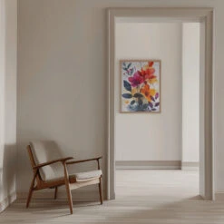 Minimal Calms 39 - Stretched Canvas, Poster Or Fine Art Print(Minimal Calms 39 Stretched Canvas Poster Or Fine Art Print) -Heart Wall Art Store pictufy interior beige armchair ratio 5x7 2794652