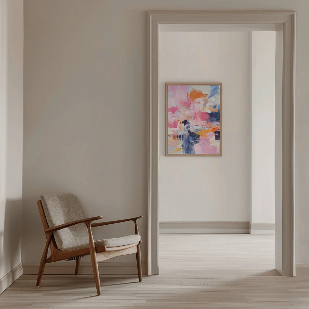 Blush Indigo Abstract Print First 4x - Stretched Canvas, Poster Or Fine Art Print(Blush Indigo Abstract Print First 4x Stretched Canvas Poster Or Fine Art Print) 12 Blush Indigo Abstract Print First 4x - Stretched Canvas, Poster Or Fine Art Print(Blush Indigo Abstract Print First 4x Stretched Canvas Poster Or Fine Art Print) - Image 12