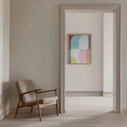 Morning - Stretched Canvas, Poster Or Fine Art Print(Morning Stretched Canvas Poster Or Fine Art Print) -Heart Wall Art Store pictufy interior beige armchair ratio 5x7 2813918