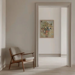 Still Life With Flowers - Stretched Canvas, Poster Or Fine Art Print(Still Life With Flowers Stretched Canvas Poster Or Fine Art Print) 23 Still Life With Flowers - Stretched Canvas, Poster Or Fine Art Print(Still Life With Flowers Stretched Canvas Poster Or Fine Art Print) -Heart Wall Art Store pictufy interior beige armchair ratio 5x7 2835333