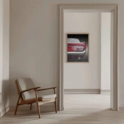 American Classic Car Mustang 1966 Coupe - Stretched Canvas, Poster Or Fine Art Print(American Classic Car Mustang 1966 Coupe Stretched Canvas Poster Or Fine Art Print) -Heart Wall Art Store pictufy interior beige armchair ratio 5x7 2845278