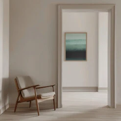 Shades Of Green - Stretched Canvas, Poster Or Fine Art Print(Shades Of Green Stretched Canvas Poster Or Fine Art Print) -Heart Wall Art Store pictufy interior beige armchair ratio 5x7 2865972