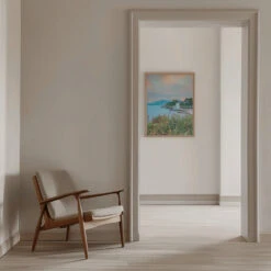 Sicily After Sunset - Stretched Canvas, Poster Or Fine Art Print(Sicily After Sunset Stretched Canvas Poster Or Fine Art Print) -Heart Wall Art Store pictufy interior beige armchair ratio 5x7 2892563