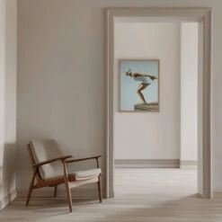 George Hoyningen-Huene I - Stretched Canvas, Poster Or Fine Art Print(George Hoyningen Huene I Stretched Canvas Poster Or Fine Art Print) -Heart Wall Art Store pictufy interior beige armchair ratio 5x7 2912051