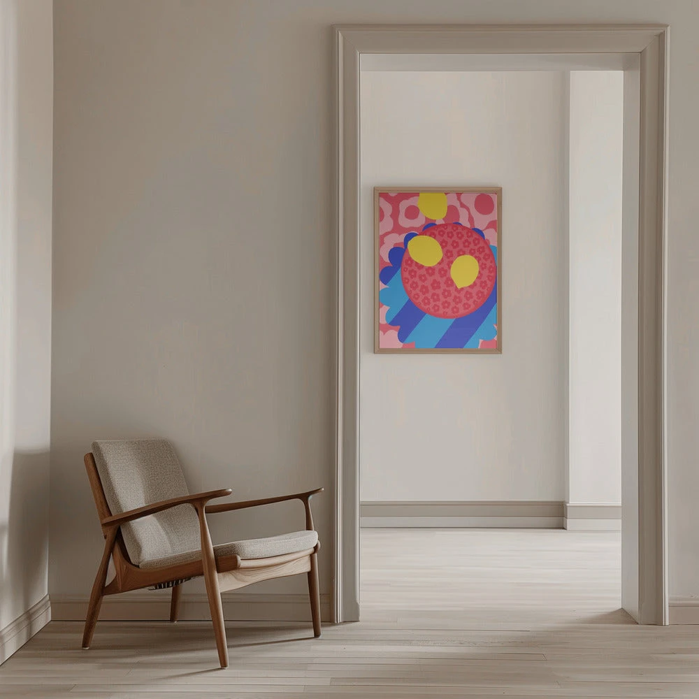 Lemon Flower Plate - Stretched Canvas, Poster Or Fine Art Print(Lemon Flower Plate Stretched Canvas Poster Or Fine Art Print) 12 Lemon Flower Plate - Stretched Canvas, Poster Or Fine Art Print(Lemon Flower Plate Stretched Canvas Poster Or Fine Art Print) - Image 12