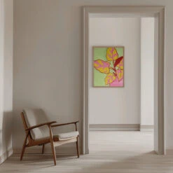 Spring Garden - Stretched Canvas, Poster Or Fine Art Print(Spring Garden Stretched Canvas Poster Or Fine Art Print) -Heart Wall Art Store pictufy interior beige armchair ratio 5x7 2936372