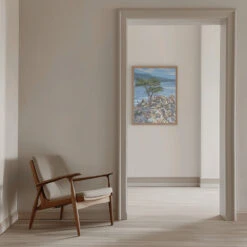 Quiet Sentinel, 17 Mile Drive, California - Stretched Canvas, Poster Or Fine Art Print(Quiet Sentinel 17 Mile Drive California Stretched Canvas Poster Or Fine Art Print) -Heart Wall Art Store pictufy interior beige armchair ratio 5x7 2939372