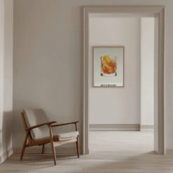 Negroni - Stretched Canvas, Poster Or Fine Art Print(Negroni Stretched Canvas Poster Or Fine Art Print 1) -Heart Wall Art Store pictufy interior beige armchair ratio 5x7 2996283