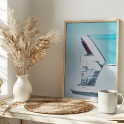 US Classic Car 1955 Century Tail Fin Abstract - Stretched Canvas, Poster Or Fine Art Print(Us Classic Car 1955 Century Tail Fin Abstract Stretched Canvas Poster Or Fine Art Print) -Heart Wall Art Store pictufy interior bright scandi tea cup ratio 2x3 2105888