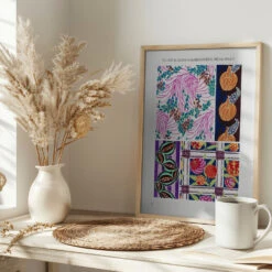 Pattern 11 - Stretched Canvas, Poster Or Fine Art Print(Pattern 11 Stretched Canvas Poster Or Fine Art Print) -Heart Wall Art Store pictufy interior bright scandi tea cup ratio 2x3 2516479